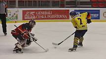 Semifinále play off juniorské hokejové ligy: Motor ČB - Chomutov 8:2.