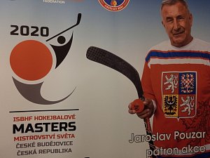 Patronem hokejbalového mistrovství světa je Jaroslav Pouzar.