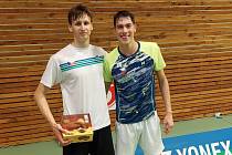 Dva nejlepší z turnaje v Pustějově: vlevo vítěz Daniel Dvořák, vedle něj druhý Jan Janoštík.