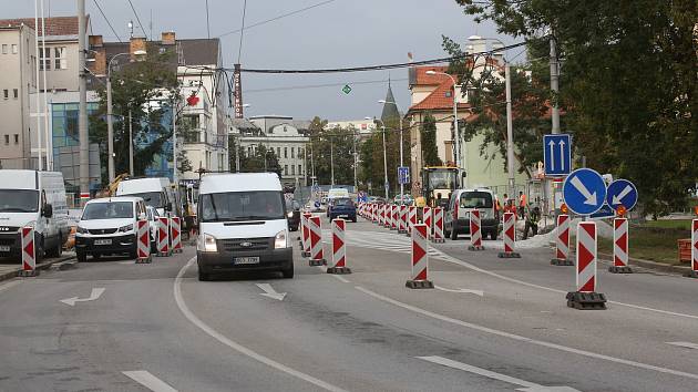 Senovážné náměstí prochází stavebními úpravami. Ilustrační foto.