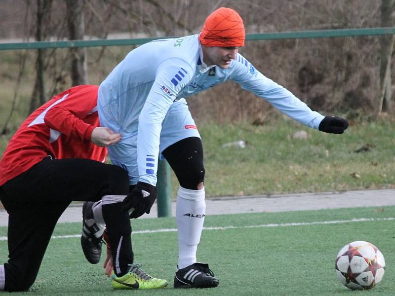 V Zimní lize na Hluboké SKP ČB - Protivín 1:6.