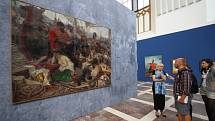 Alšova jihočeská galerie otevřela na Hluboké výstavu Ilja Repin a ruské umění. Nabízí přes 100 prací, potrvá do 27. září.