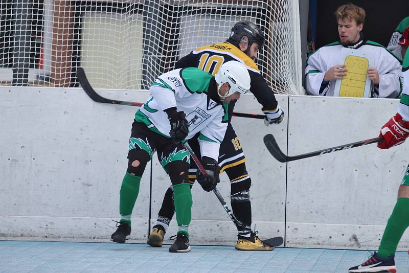 Hokejbalisté Pedagogu se chystají na čtvrtfinále prvoligového play off proti týmu Bulldogs Brno.