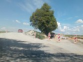 Provizorní objížďku u Strážkovic, která slouží kvůli stavbě obchvatu, čeká v sobotu 12. června 2021 asfaltování. Řidiči proto neprojedou na Trhové Sviny a budou muset na objízdné trasy.
