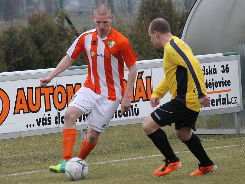 Malše Roudné doma porazila v jarní premiéře Čížovou 2:1. 