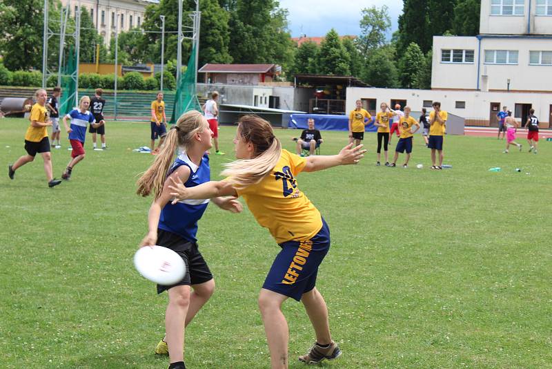 V Českých Budějovicích se konalo 3. a 4. 6. 2017 historicky první mistrovství juniorů ČR ve frisbee pod širým nebem.