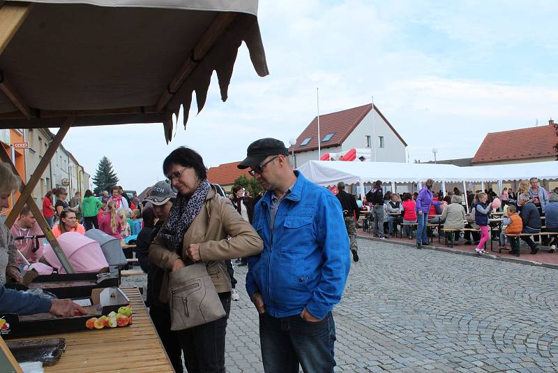 Šest týmů z jižních Čech soutěžilo o nejlepší bramborák na Ledenickém bramborování. Vítěz dostal ... jak jinak než pytel brambor.