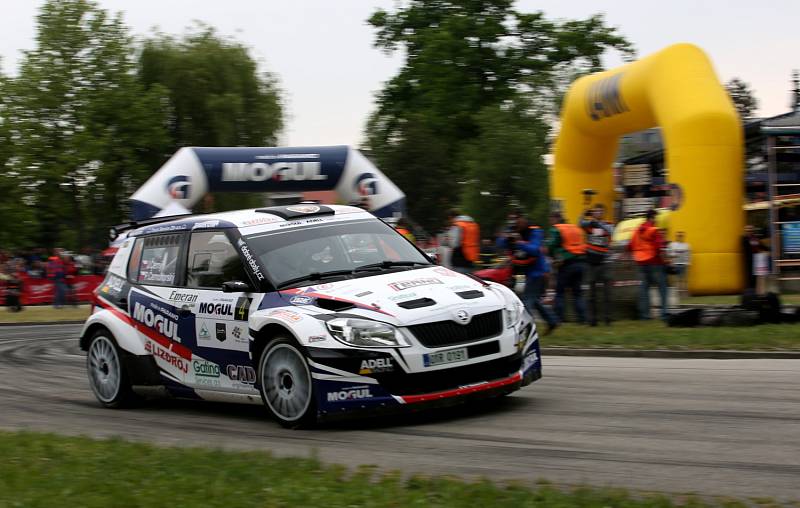 Na Výstavišti odstartovala Rallye Český Krumlov