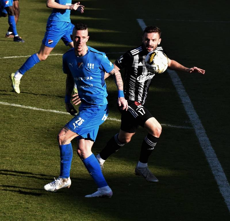 FORTUNA:LIGA: Dynamo Č. Budějovice - Baník Ostrava 2:1 (1:1).