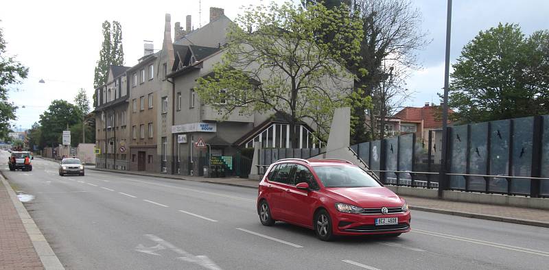 Rekonstrukce ulice Mánesova a její značení