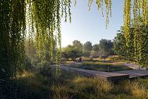 První návrhy podoby nové části parku 4 Dvory mezi budějovickými sídlišti Máj a Vltava.