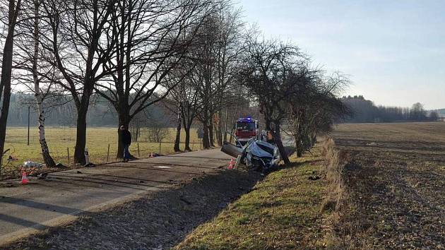 Sobotní dopravní nehoda, při níž bohužel zemřeli dva cyklisté.