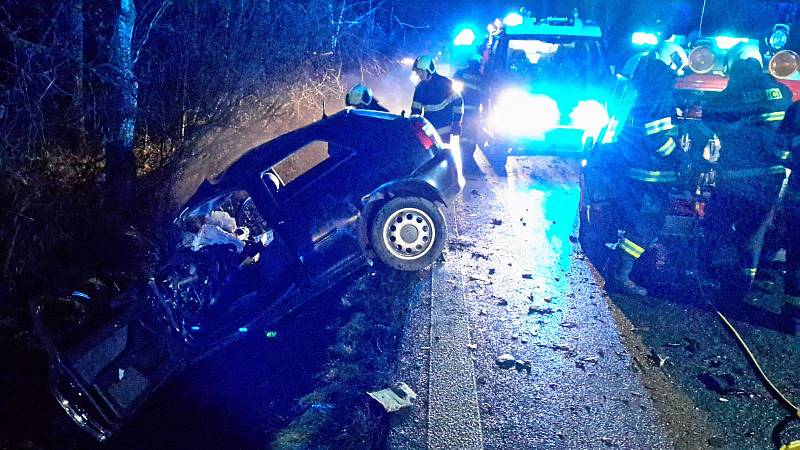 Tragická nehoda se stala 31. ledna na silnici I/20  v katastru obce Sedlec.