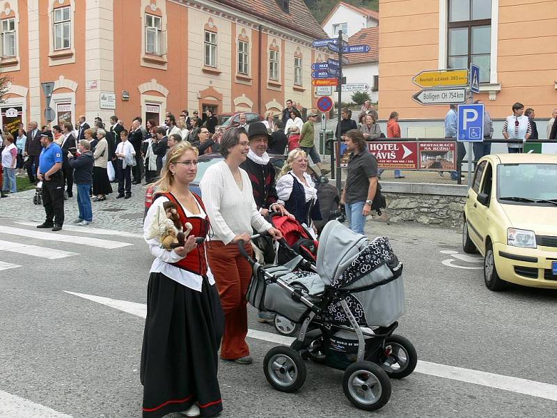 4. ročník Jihočeských slavností vína se konal v sobotu 19. září v Hluboké nad Vltavou