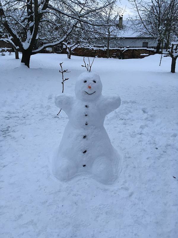 Soutěže se zúčastnili i Oborilovi z místní části Rančice.