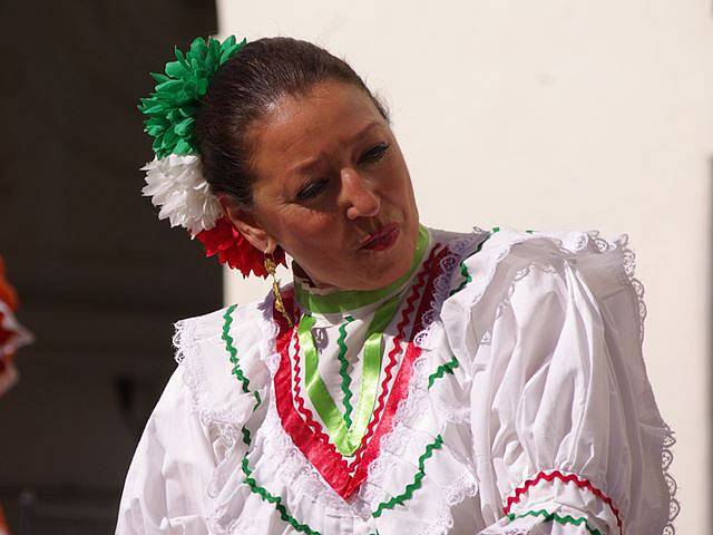 Festival lidové hudby v bavorském Aldersbachu.