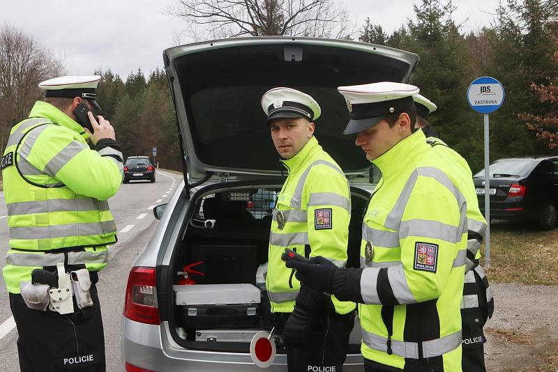 Dopravní akce u Strážkovic na Českobudějovicku