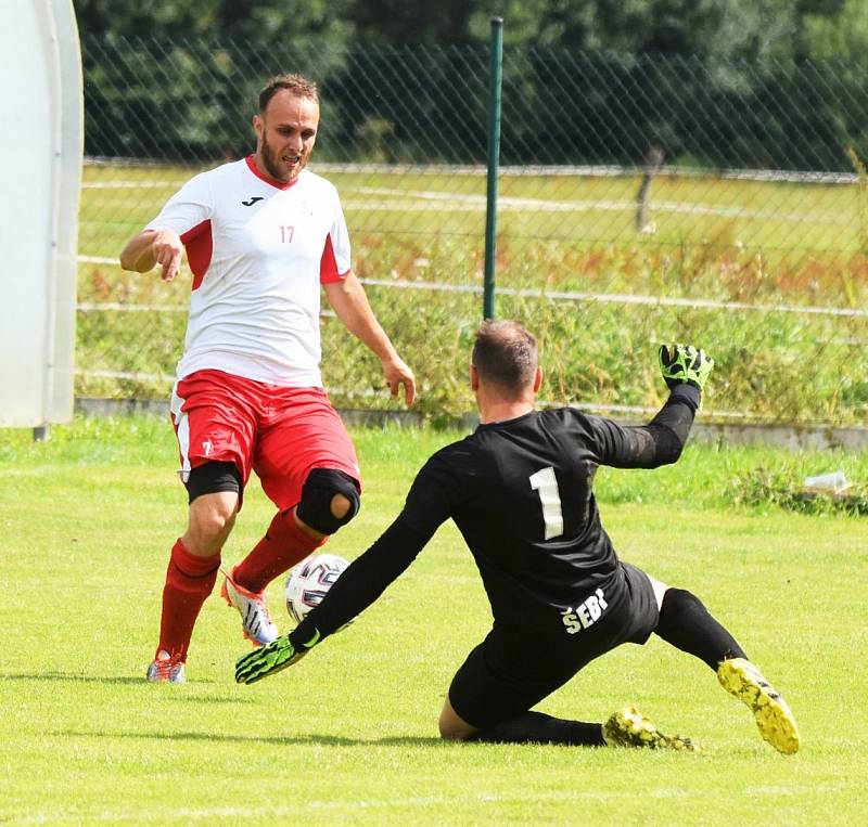 Oba góly Bavorova dal druholigový stolní tenista David Calta .