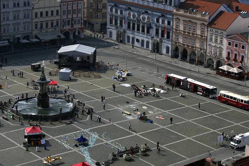 Den bez aut 22. září na českobudějovickém náměstí Přemysla Otakara II. 