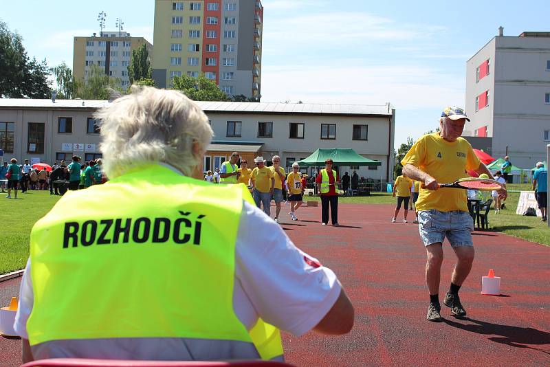 Téměř dvě stovky seniorů změřily své síly na mezinárodních sportovních hrách v Českých Budějovicích.