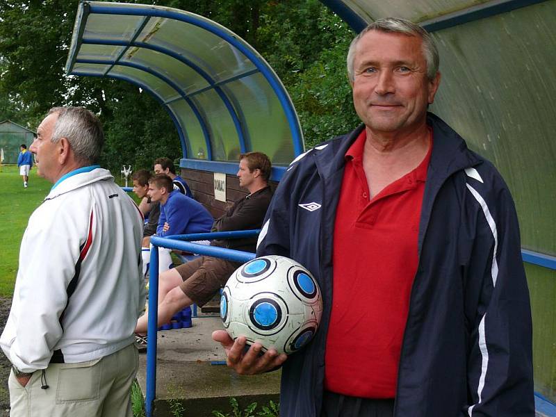 Hluboká má za sebou dva zápasy krajského přeboru. Trenér brankářů Jaroslav Kerl