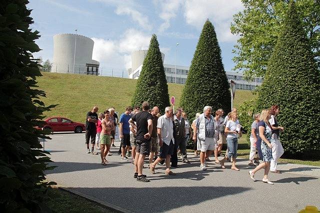 Den otevřených dveří v Jaderné elektrárně Temelín.