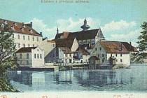 Panorama Českých Budějovic před rokem 1913.