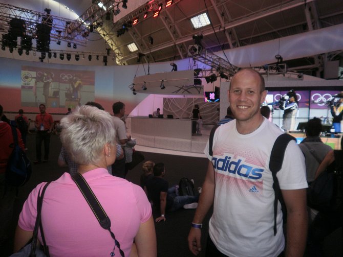 Generální manažer Robert Mifka v roce 2012 na olympijských hrách v Londýně