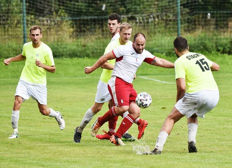 Oba góly Bavorova dal druholigový stolní tenista David Calta .