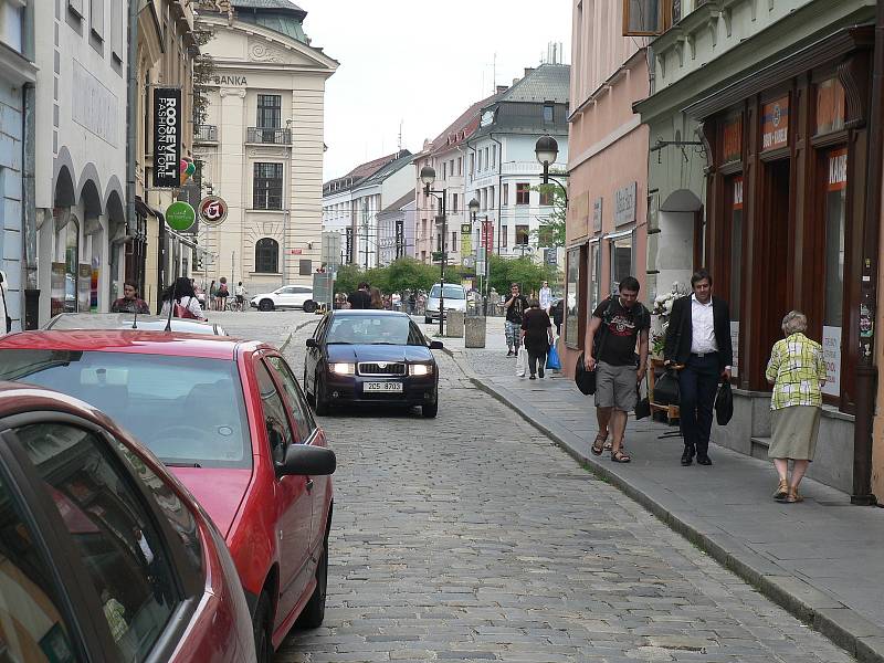 Budějovická Kanovnická ulice by se měla stát pěší zónou.