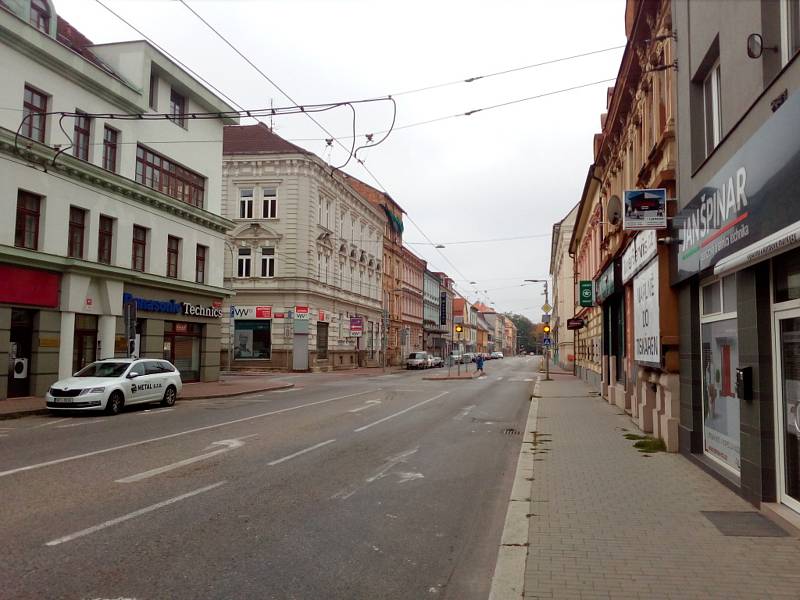 Od 5. června se kvůli stavebním pracím úplně uzavře Rudolfovská třída v Českých Budějovicích v úseku od Štítného k Nádražní ulici.