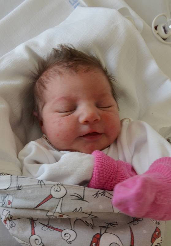 Sára Studenovská z Písku. Dcera Veroniky Studenovské se narodila 2. 6. 2022 ve 12.57 hodin. Při narození vážila 2950 g a měřila 47 cm. Doma ji čekali sourozenci Samík (13) a Matyáš (3).