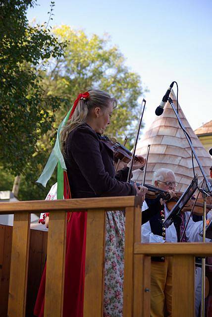 Festival lidové hudby v bavorském Aldersbachu.