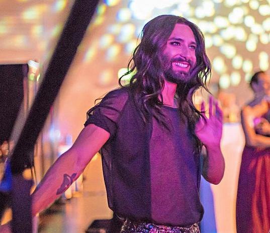 Conchita v Pasově.