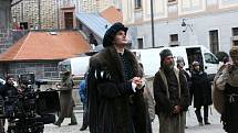 V Českém Krumlově se 2. listopadu natáčel německý historický film o reformátorovi Martinu Lutherovi. Dvoudílný film odvysílá příští rok německá stanice ZDF. Na snímku