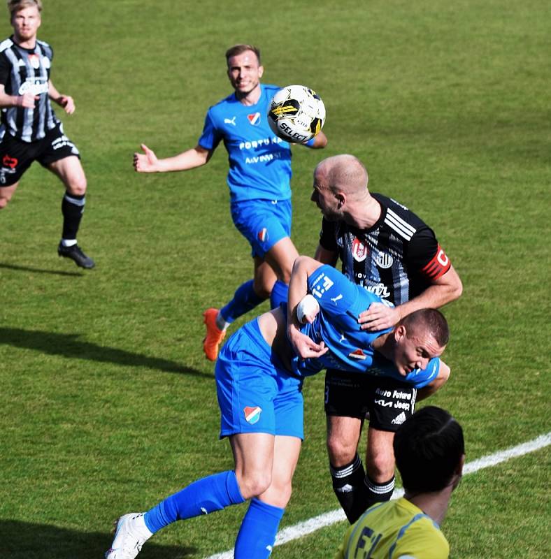 FORTUNA:LIGA: Dynamo Č. Budějovice - Baník Ostrava 2:1 (1:1).