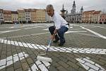 V září 2007 namaloval Jaroslav Kerles na českobudějovickém náměstí téměř 31 metrů vysokého a dvacet metrů širokého vojáka Švejka.