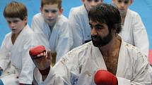 Hvězda světového karate Rafael Aghayev cvičil s Fight clubem České Budějovice.    