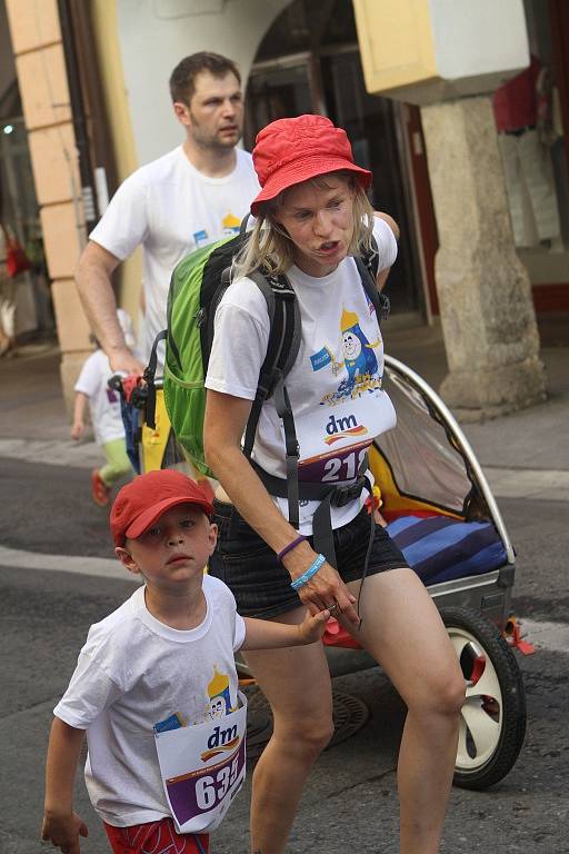 Půlmaraton v Českých Budějovicích.