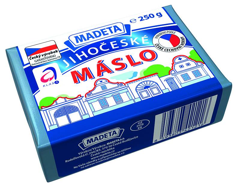 Online i v běžném životě obyvatelé Jihočeského kraje milují mléčné výrobky od Madety. Vede máslo.