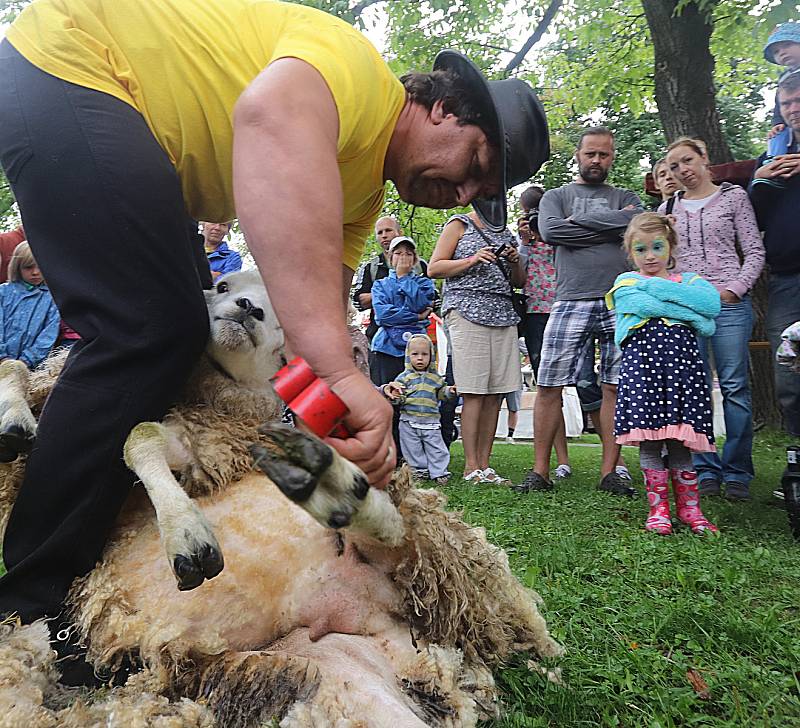 Ovčácké slavnosti proběhly v neděli v zámecké zahradě v Borovanech