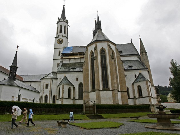 Cisterciácký klášter Vyšší Brod.