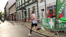 Vítěz českobudějovického půlmaratonu Vít Pavlišta