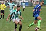 Nemanice (v modrém) doma zdolaly Malši Roudné B 3:0.