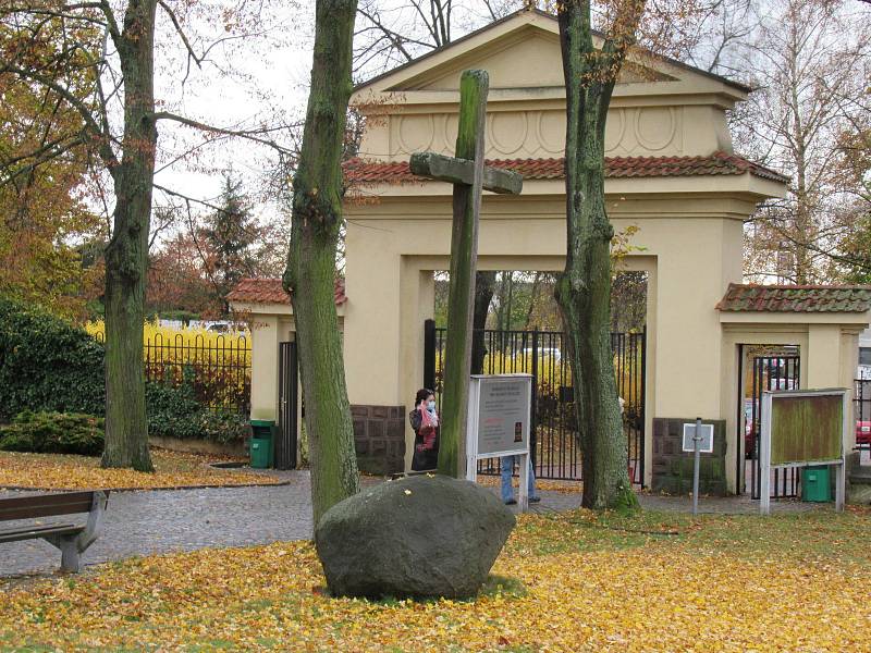 Táborský hřbitov a krematorium.