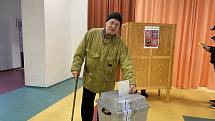 Volby na 1. základní škole v Jindřichově Hradci.