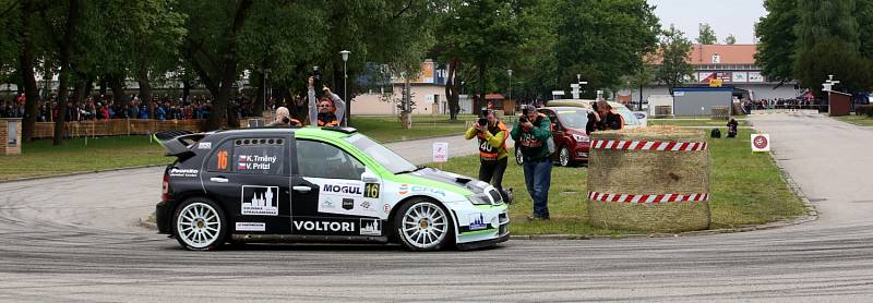 Na Výstavišti odstartovala Rallye Český Krumlov