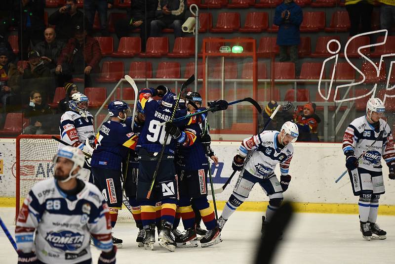 Hokejová extraliga Motor Č. Budějovice - Kometa Brno.