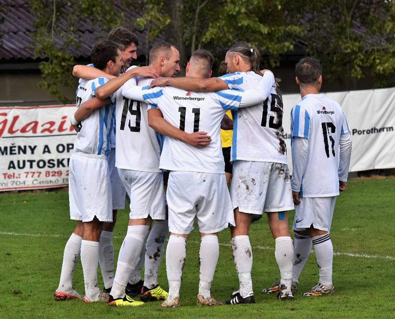 Fotbalový krajský přebor Rudolfov - Dražice 6:0