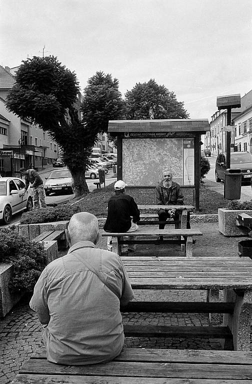 Život v pohraničí z let 1945 - 89 mapuje putovní výstava fotografií s názvem Stories, která začne 22. června v Nové Bystřici na Jindřichohradecku. Snímek z Benešova nad Černou.